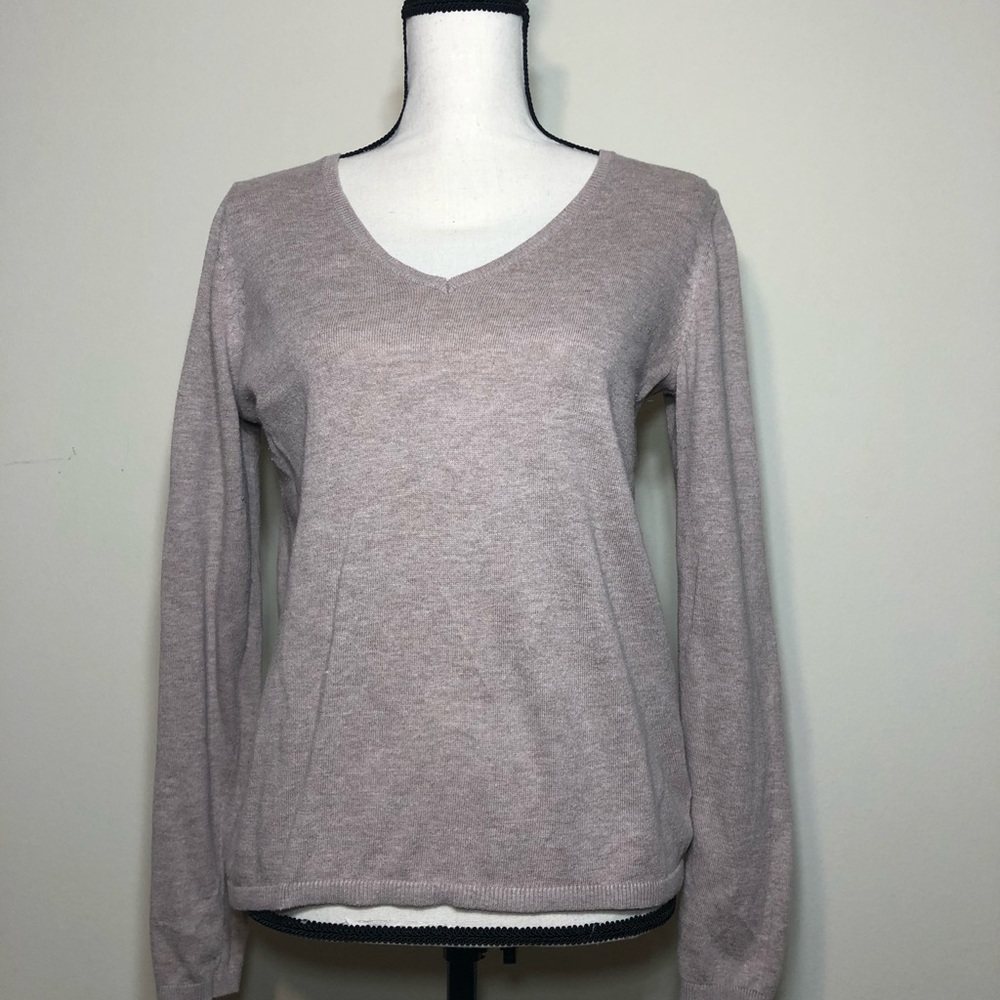 Oatmeal V-neck Old Navy Sweater